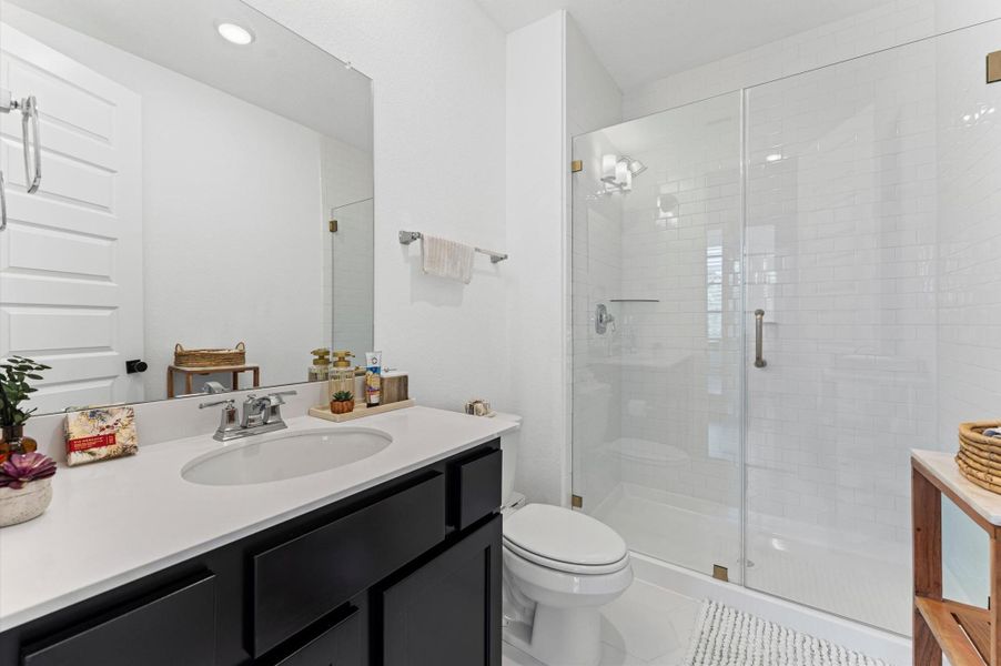 Furnished interior view inside a new home in , Fulshear (Image 31).