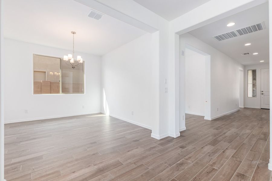 Representative unfurnished interior of a home built from the 55-RV1 by Taylor Morrison in Allen Ranches, Litchfield Park (Image 11).