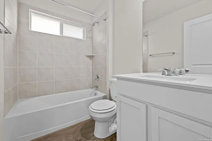 Furnished interior view inside a new home in Redbird Ranch, San Antonio (Image 9).