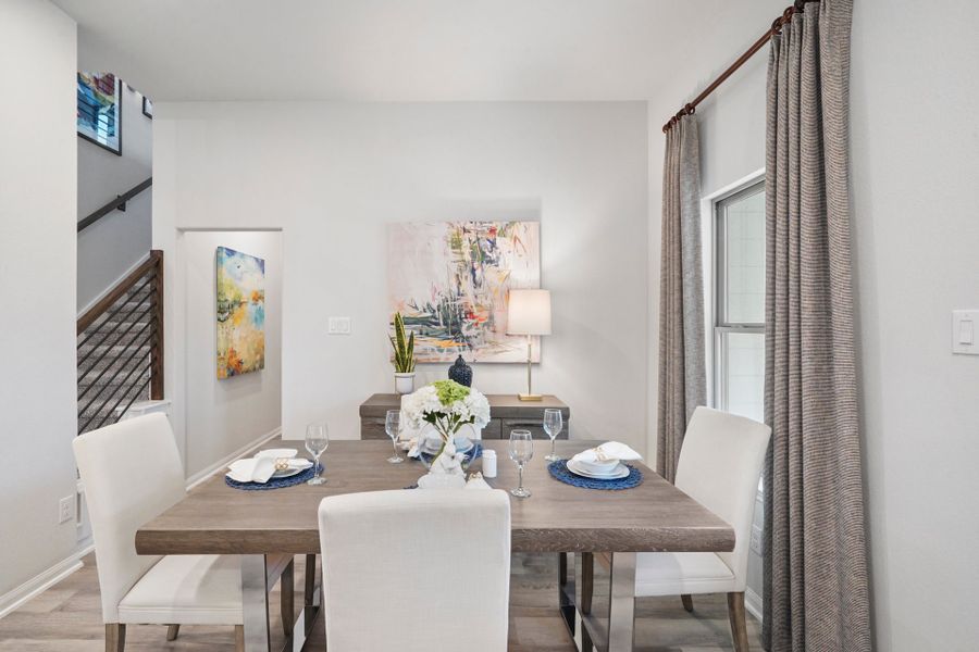 Liberty Estates Model Home - San Jacinto - Dining Liberty Estates Model Home - San Jacinto - Dining
