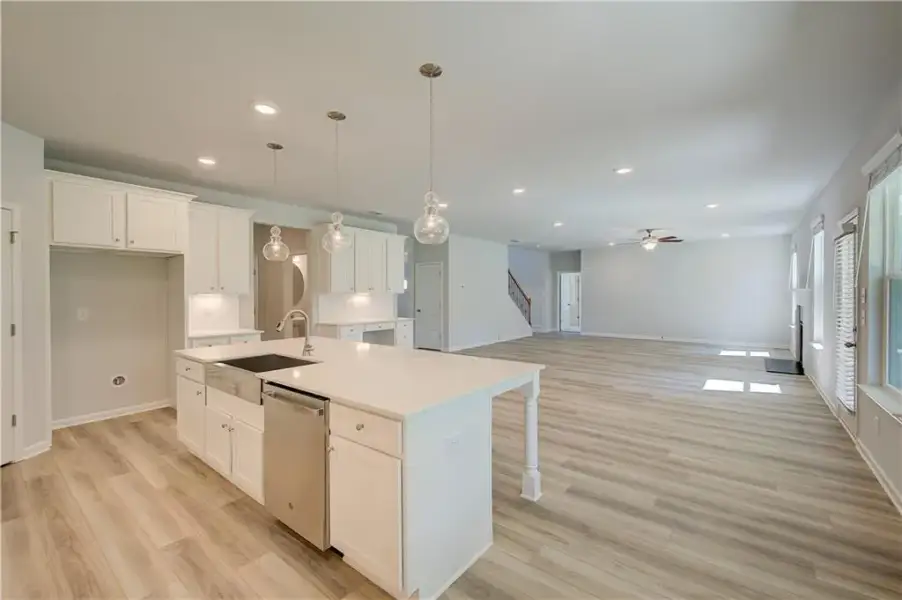 Furnished interior view inside a new home in Grandview at Millers Mill, Stockbridge (Image 8).
