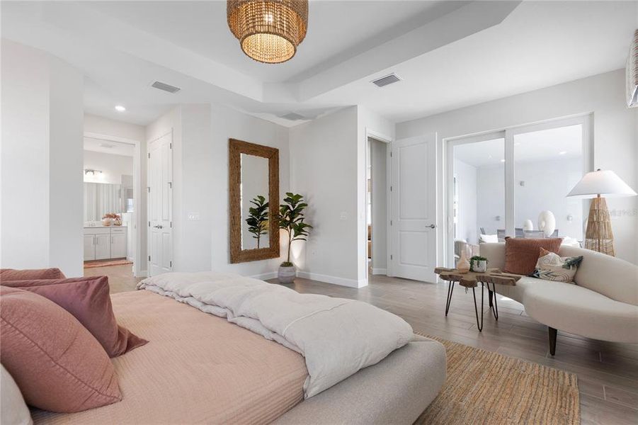 Furnished interior view inside a new home in Calusa Country Club, Lakewood Ranch (Image 9).
