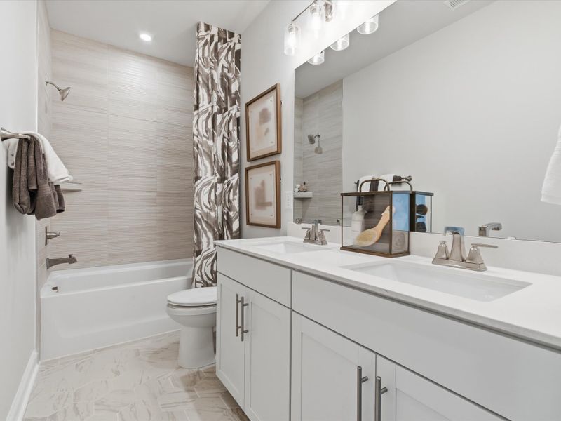 Furnished interior view inside a new home in Southbridge, Fort Mill (Image 23).