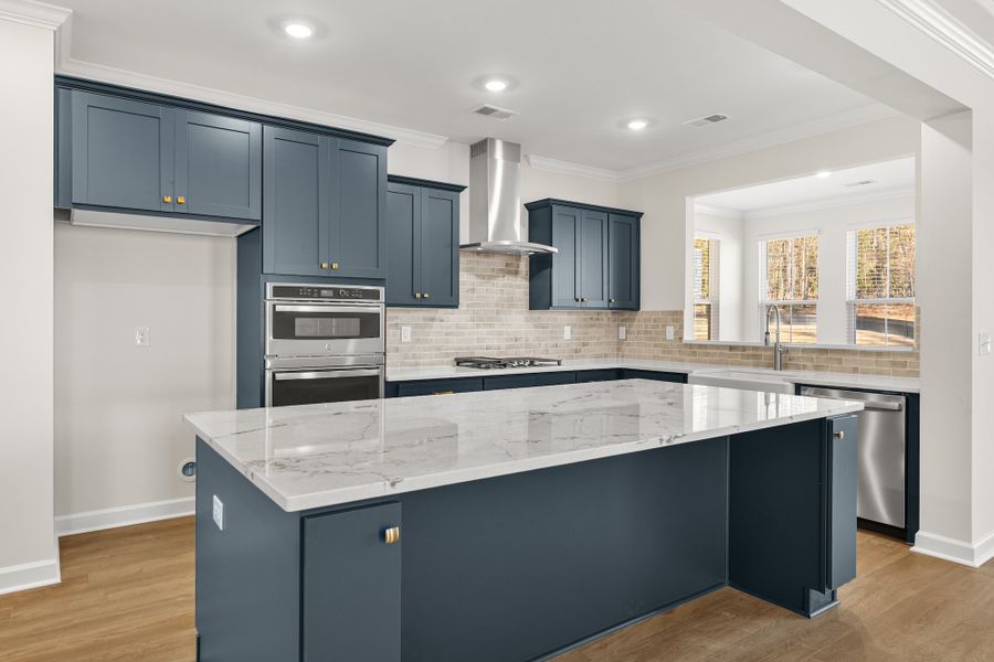 Furnished interior view inside a new home in Cottages at Lake Emory, Inman (Image 8).