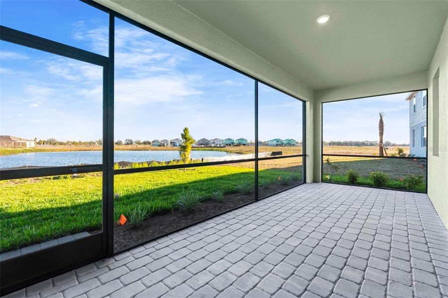 Exterior details and patio area of a home in Rye Ranch, Parrish (Image 3).