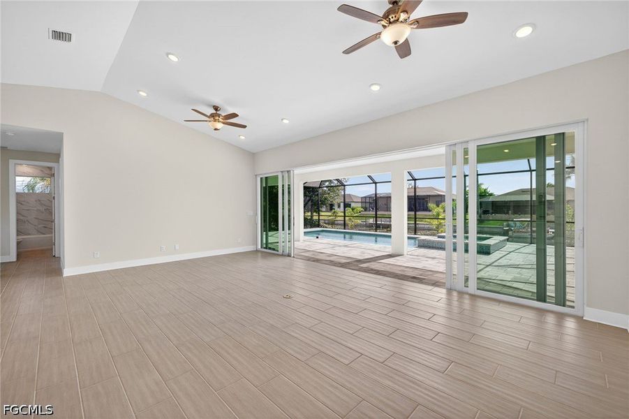 Spacious, unfurnished interior of a new home in Cape Coral, Cape Coral (Image 34). Spacious, unfurnished interior of a new home in Cape Coral, Cape Coral (Image 34).