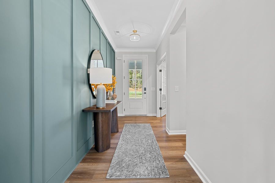 Representative furnished interior of a home built from the Woodwright by Tri Pointe Homes in Alton Creek, Mint Hill (Image 6).