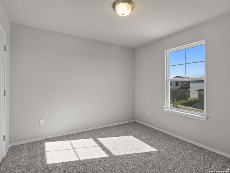 Spacious, unfurnished interior of a new home in Applewhite Meadows, San Antonio (Image 24). Spacious, unfurnished interior of a new home in Applewhite Meadows, San Antonio (Image 24).