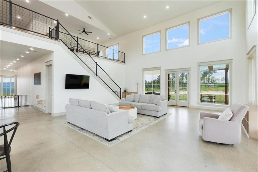 Furnished interior view inside a new home in , Lyerly (Image 12). Furnished interior view inside a new home in , Lyerly (Image 12).