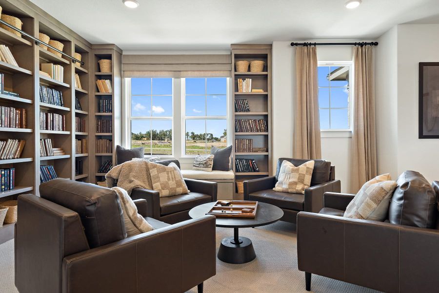 Furnished interior view inside a new home in Lagos Reserve, Manor (Image 19).