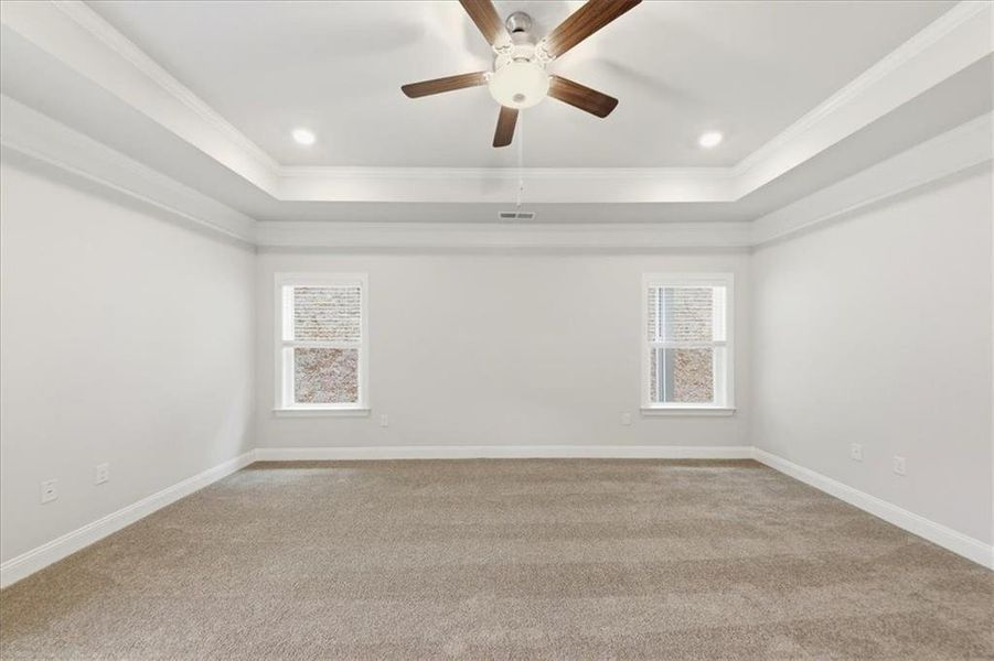 Spacious, unfurnished interior of a new home in Tuscany Hills, Douglasville (Image 35). Spacious, unfurnished interior of a new home in Tuscany Hills, Douglasville (Image 35).
