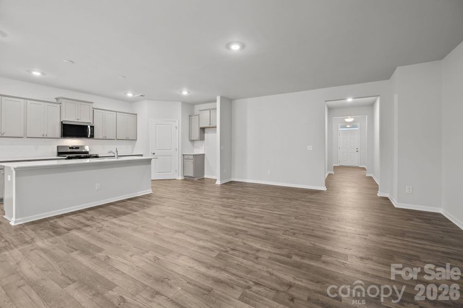 Spacious, unfurnished interior of a new home in Cottages at Wingate, Wingate (Image 28).