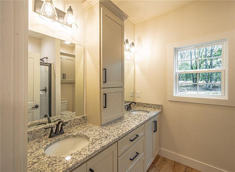 Furnished interior view inside a new home in , Dawsonville (Image 14).