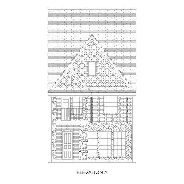 Representative rendering of the exterior for the Cherry R by First Texas Homes (Image 2). Representative rendering of the exterior for the Cherry R by First Texas Homes (Image 2).