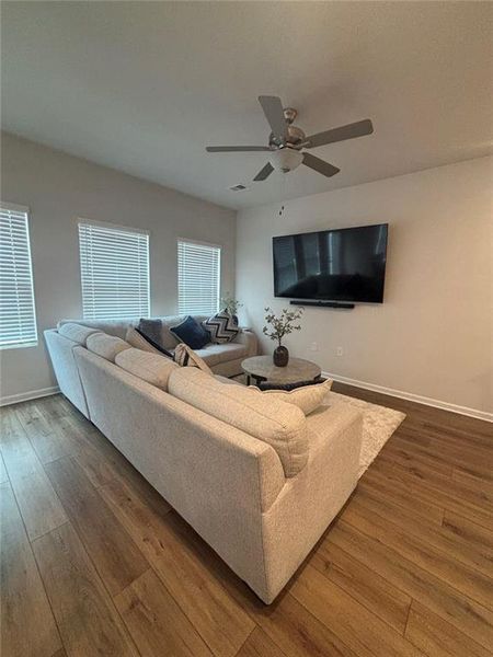 Furnished interior view inside a new home in , Hoschton (Image 7).