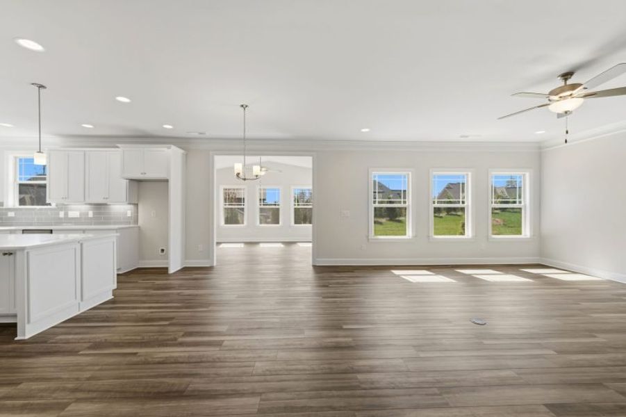 Spacious, unfurnished interior of a new home in Blacksmith, Stokesdale (Image 65).