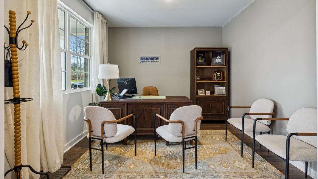 Furnished interior view inside a new home in Pottsview, Smyrna (Image 8). Furnished interior view inside a new home in Pottsview, Smyrna (Image 8).