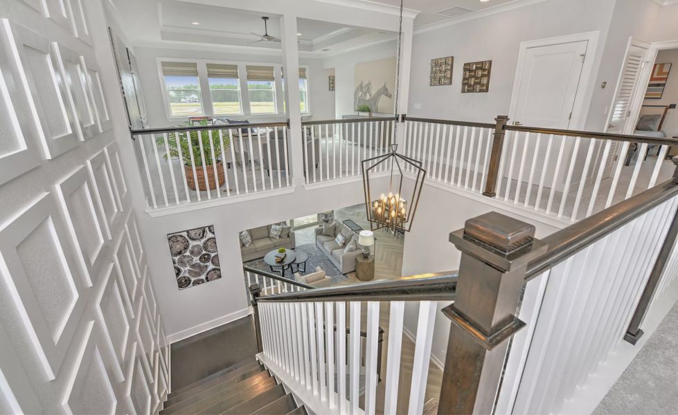 Furnished interior view inside a new home in Middlebourne, St. Johns (Image 39).