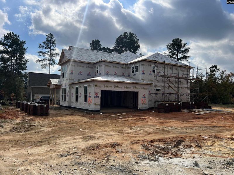 In-progress construction of a new home in The Cove, Sumter, SC (Image 44). In-progress construction of a new home in The Cove, Sumter, SC (Image 44).