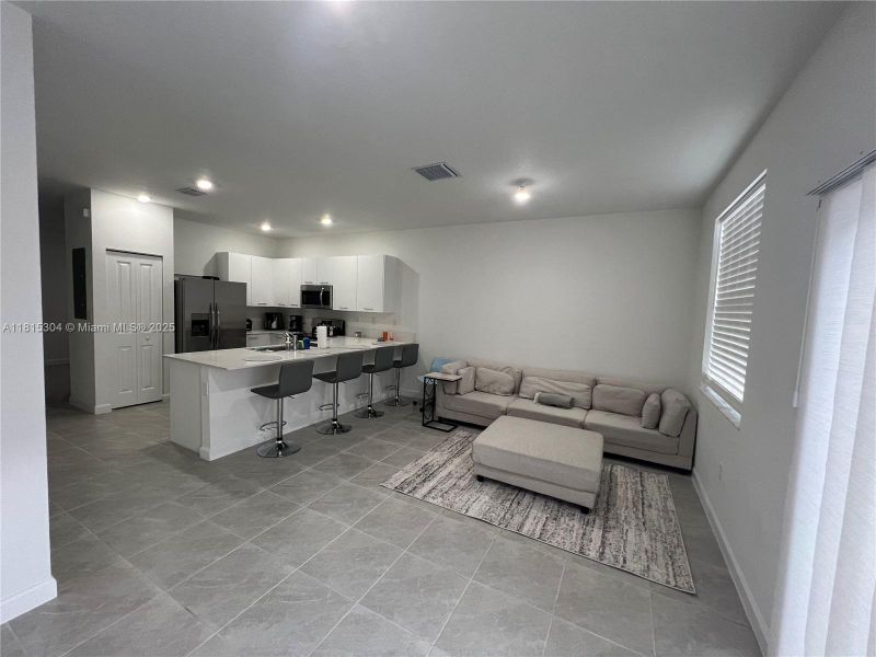 Furnished interior view inside a new home in , Miami Gardens (Image 14).