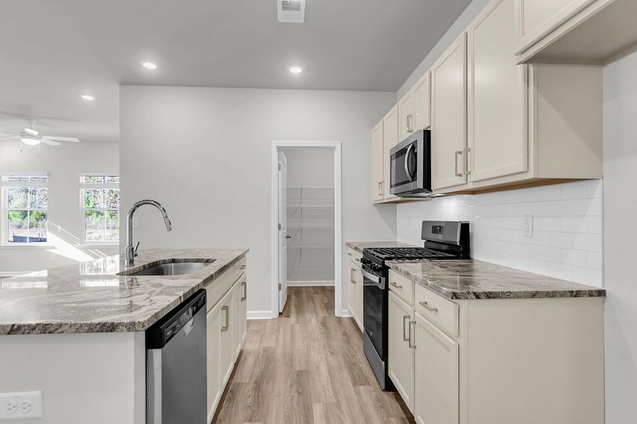 Furnished interior view inside a new home in Wildcat Chase, Summerville (Image 6).