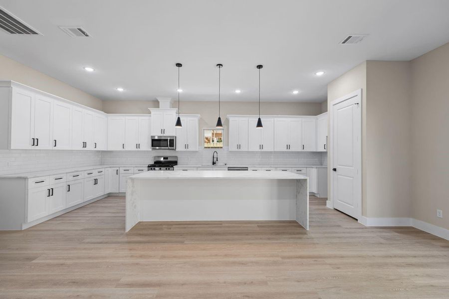 Furnished interior view inside a new home in , Spring (Image 7).