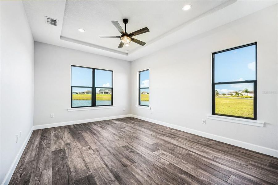 Master Bedroom with waterview