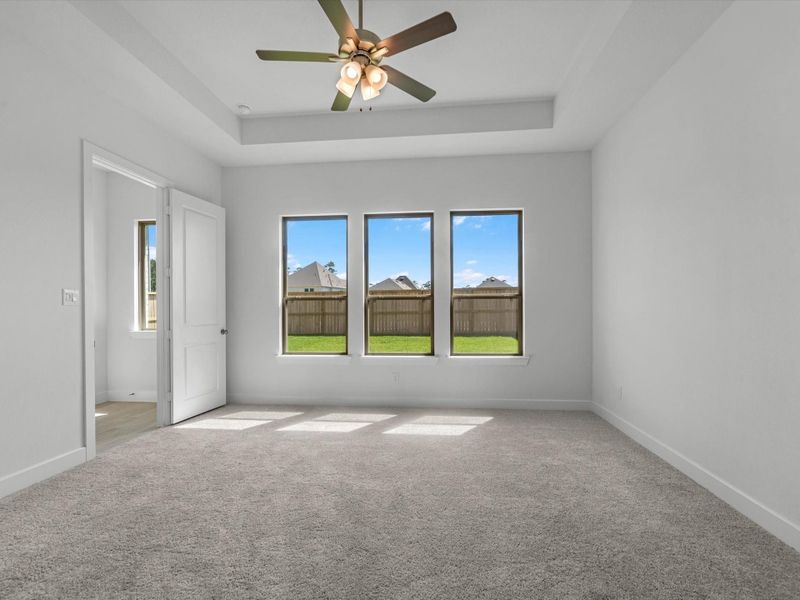 Spacious, unfurnished interior of a new home in Grand Central Park, Conroe (Image 14). Spacious, unfurnished interior of a new home in Grand Central Park, Conroe (Image 14).