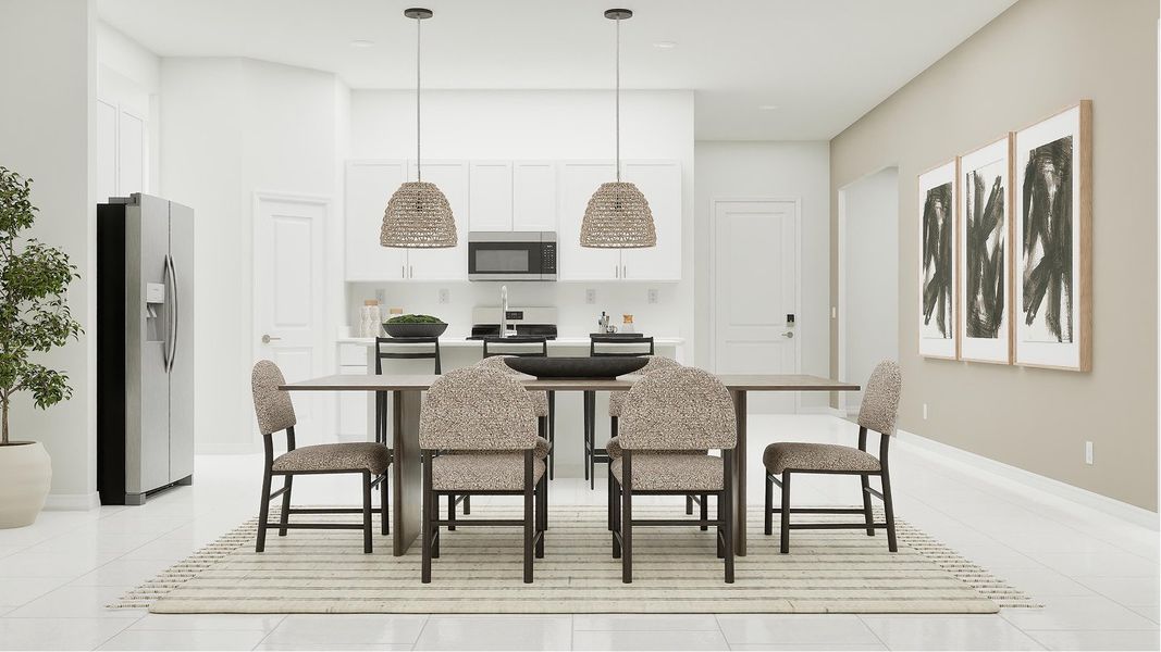 Florida Core P032 Driftwood Dining 1of2 F1