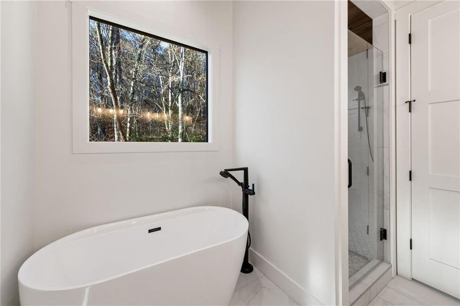 Furnished interior view inside a new home in , Blue Ridge (Image 11).