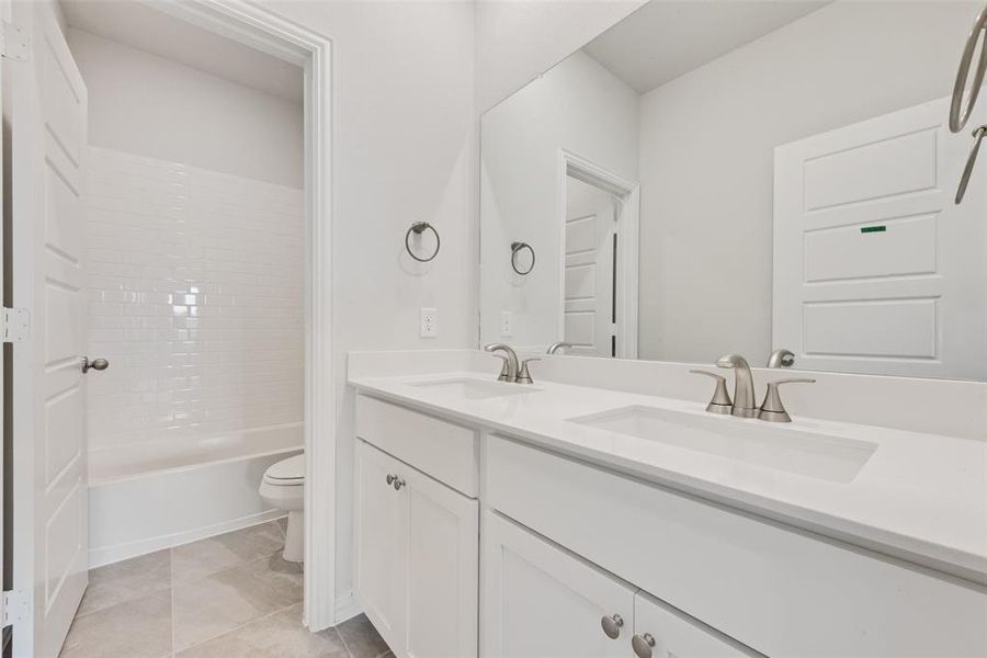 Furnished interior view inside a new home in Spiritas Ranch, Little Elm (Image 6). Furnished interior view inside a new home in Spiritas Ranch, Little Elm (Image 6).