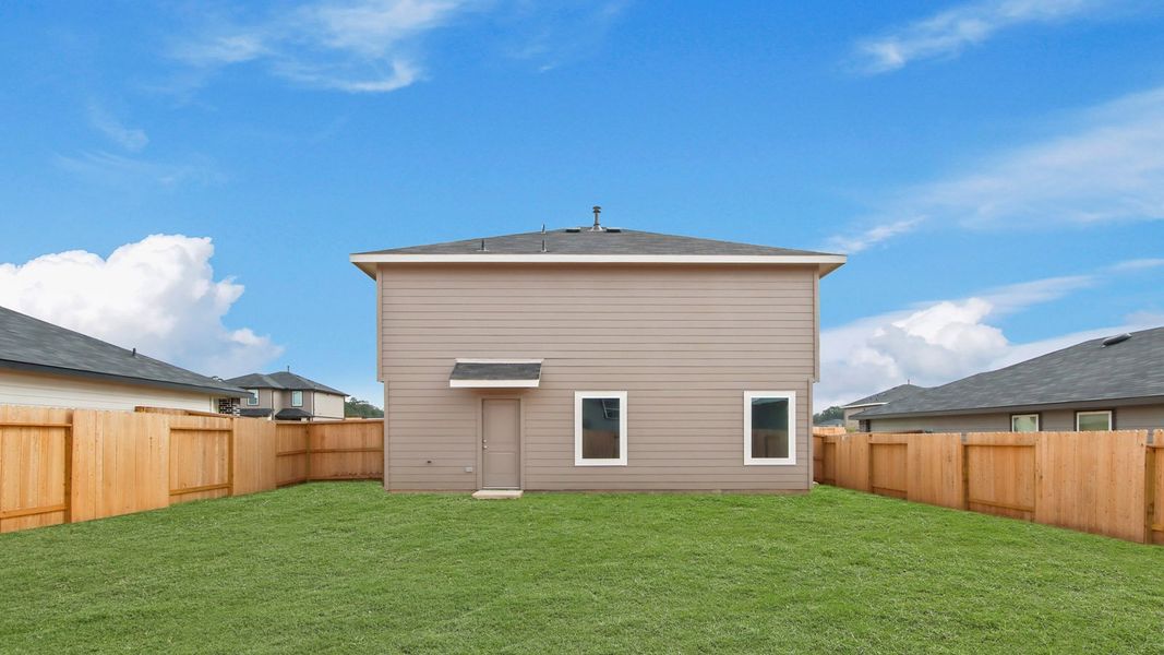 Representative exterior details of a home built from the Davis by D.R. Horton in Mill Creek, Magnolia (Image 4). Representative exterior details of a home built from the Davis by D.R. Horton in Mill Creek, Magnolia (Image 4).