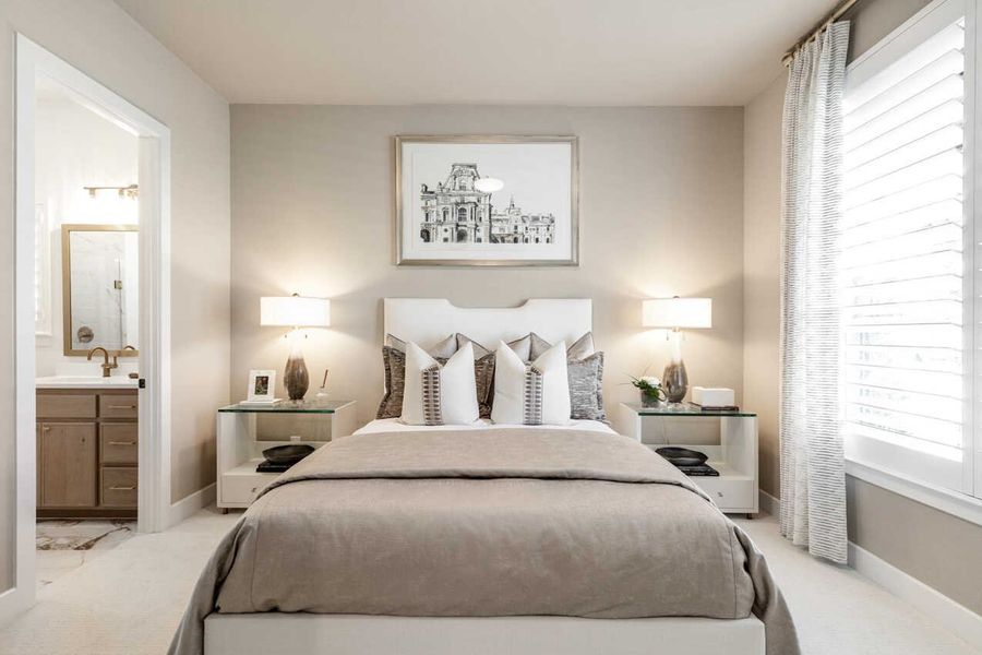 Representative Secondary Bedroom - some options shown