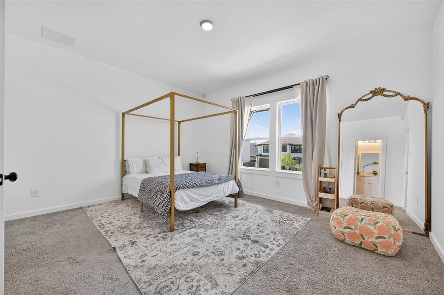 Furnished interior view inside a new home in , Richmond (Image 8). Furnished interior view inside a new home in , Richmond (Image 8).