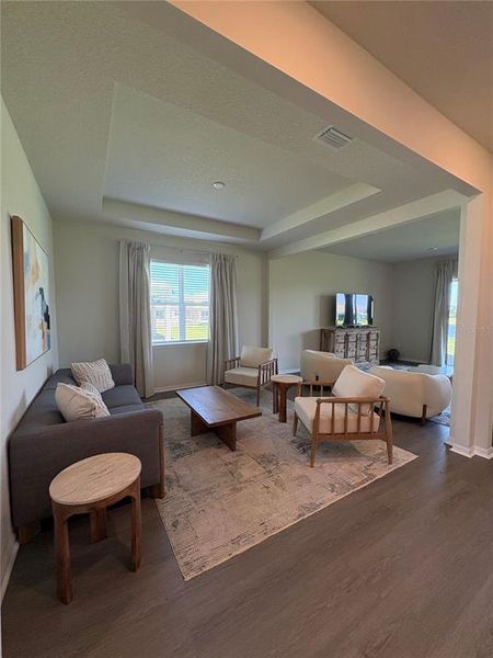 Furnished interior view inside a new home in , Orlando (Image 4). Furnished interior view inside a new home in , Orlando (Image 4).