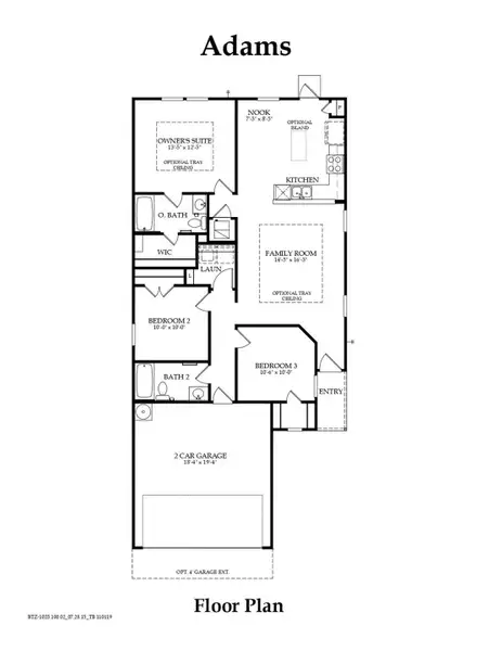 2D floor plan layout of this home in Decker Farms, Magnolia, TX (Image 3). 2D floor plan layout of this home in Decker Farms, Magnolia, TX (Image 3).