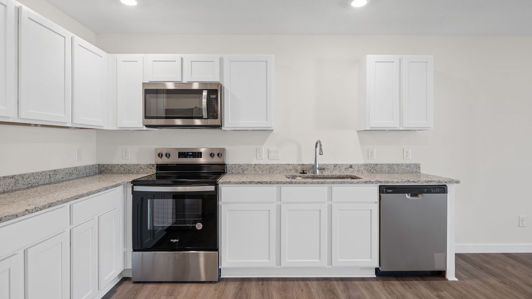 Furnished interior view inside a new home in Crescent Ridge, Niota (Image 6).