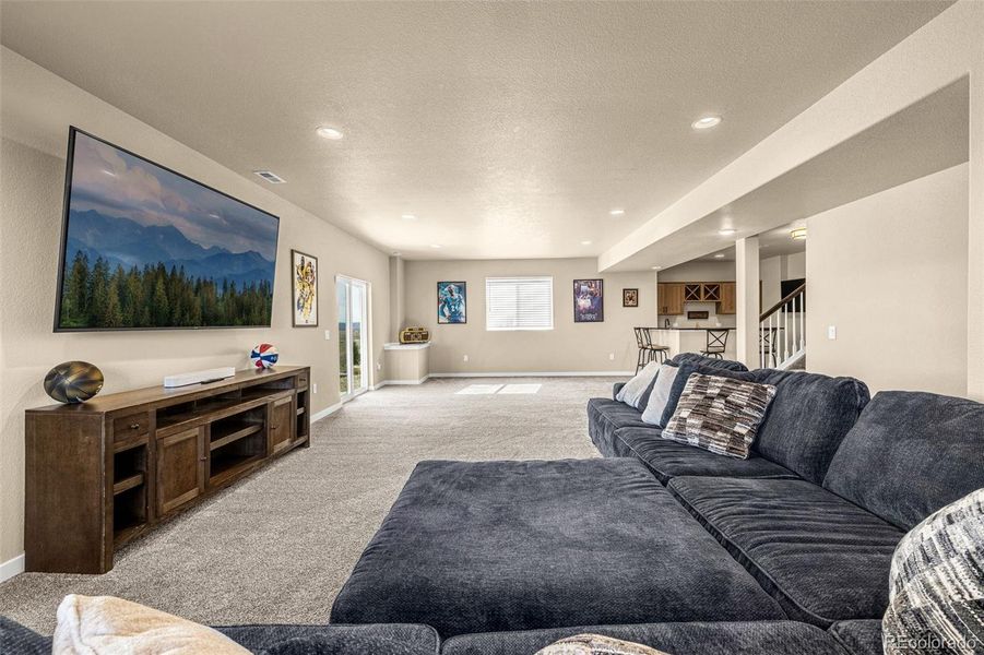 Furnished interior view inside a new home in , Colorado Springs (Image 22). Furnished interior view inside a new home in , Colorado Springs (Image 22).