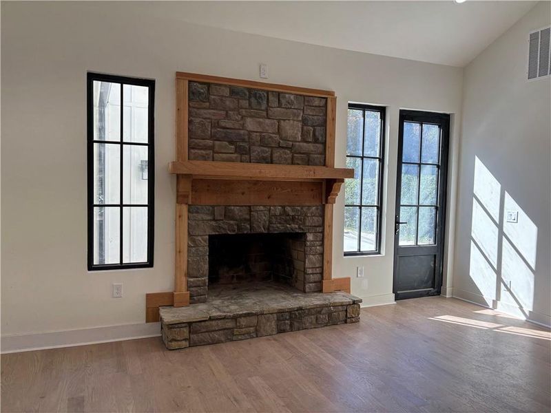 Furnished interior view inside a new home in , Roswell (Image 8).