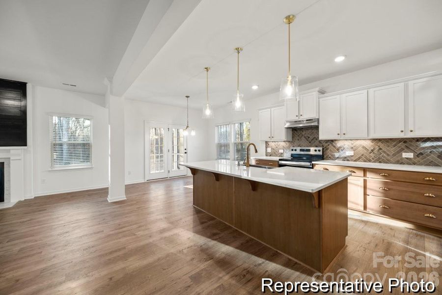 Furnished interior view inside a new home in Morrow Brook, Albemarle (Image 6).