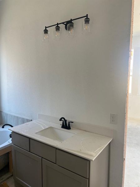 Close-up of interior finishes inside a home in Wood Leaf Reserve, Tomball (Image 15).