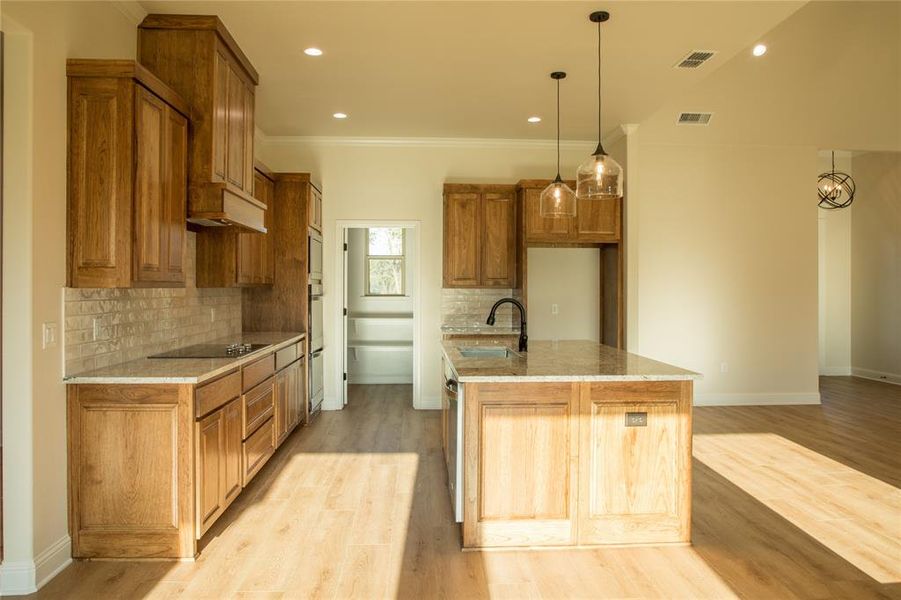 Furnished interior view inside a new home in , Poolville (Image 4).