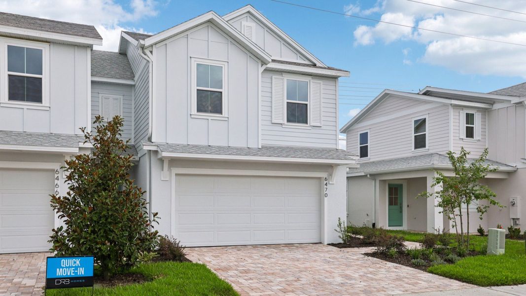 Exterior of the Coronado - End at Cyrene at Harmony located in St Cloud FL by DRB Homes Exterior of the Coronado - End at Cyrene at Harmony located in St Cloud FL by DRB Homes