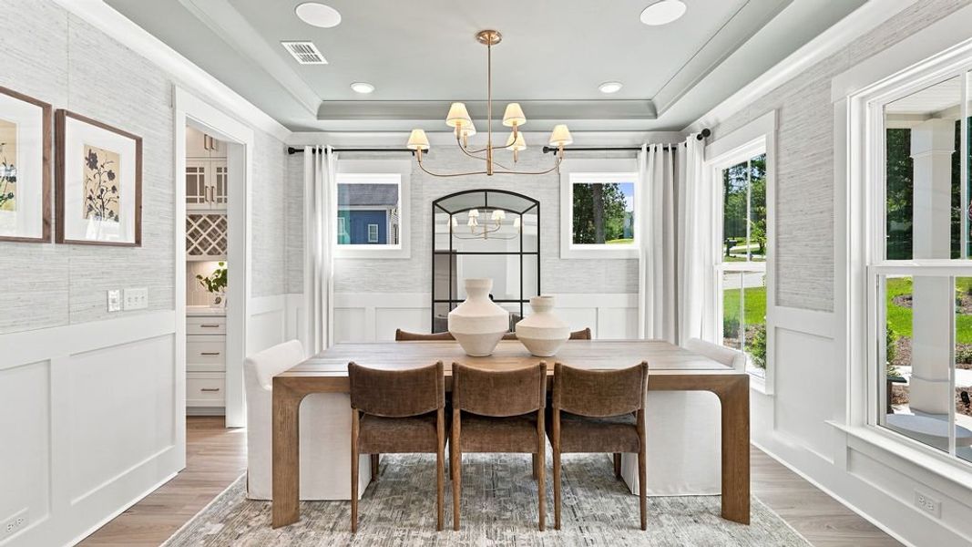 Representative furnished interior of a home built from the Vanderbilt by Pulte Homes in Fishers Wood, Columbia (Image 54).