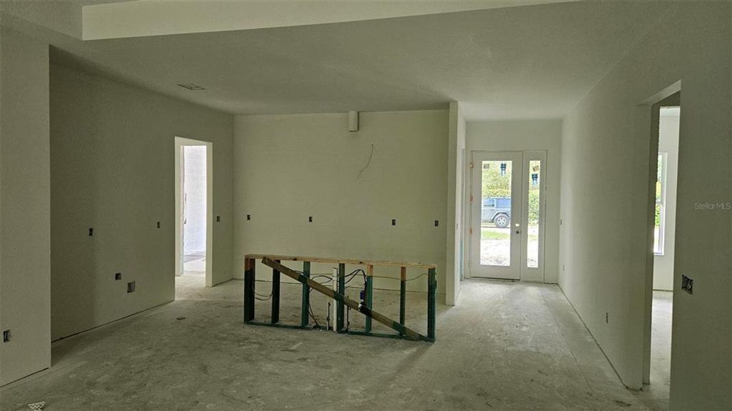 In-progress construction of a new home in , Weeki Wachee, FL (Image 4).