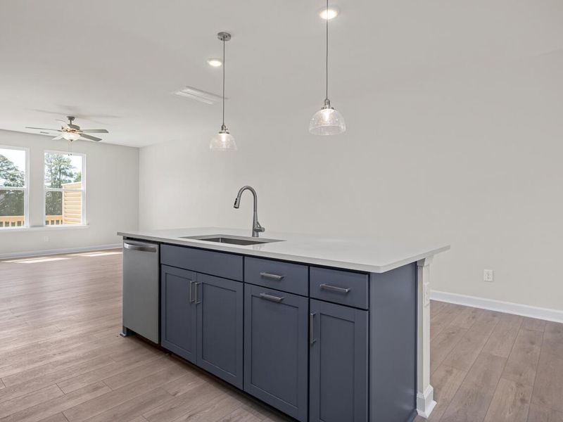 Furnished interior view inside a new home in Camden Park, Knightdale (Image 7).
