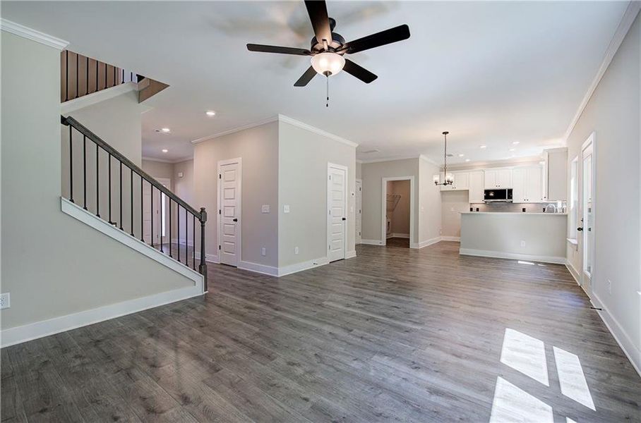 Spacious, unfurnished interior of a new home in , Cartersville (Image 31).