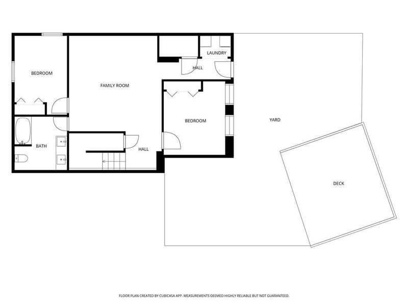 2D floor plan layout of this home in , Blue Ridge, GA (Image 4).