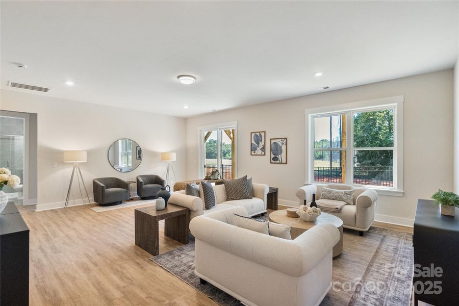 Furnished interior view inside a new home in , Fort Mill (Image 27).