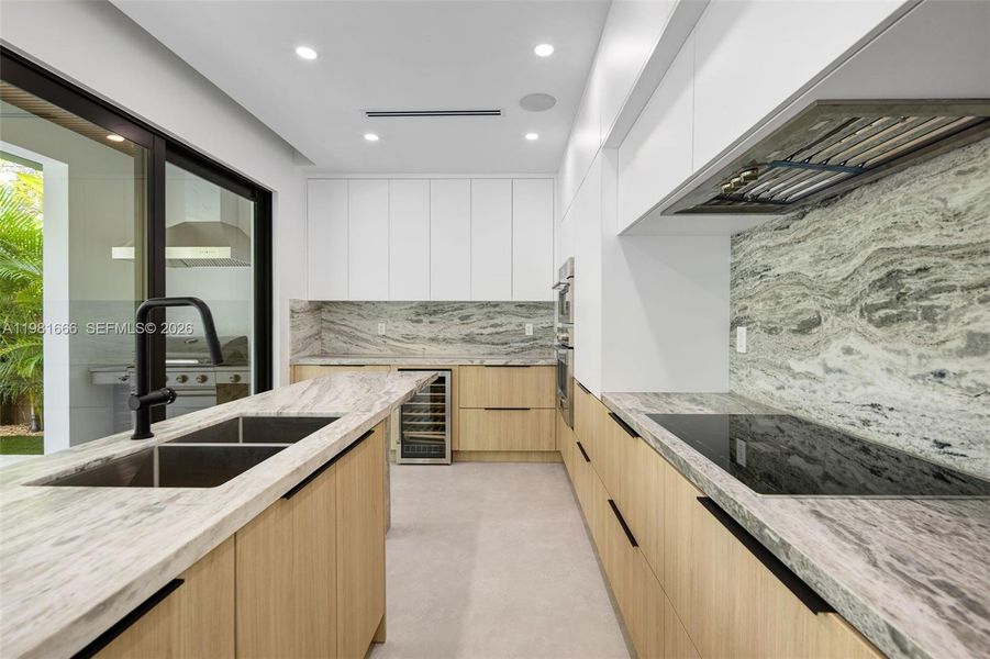 Furnished interior view inside a new home in , Miami (Image 7).